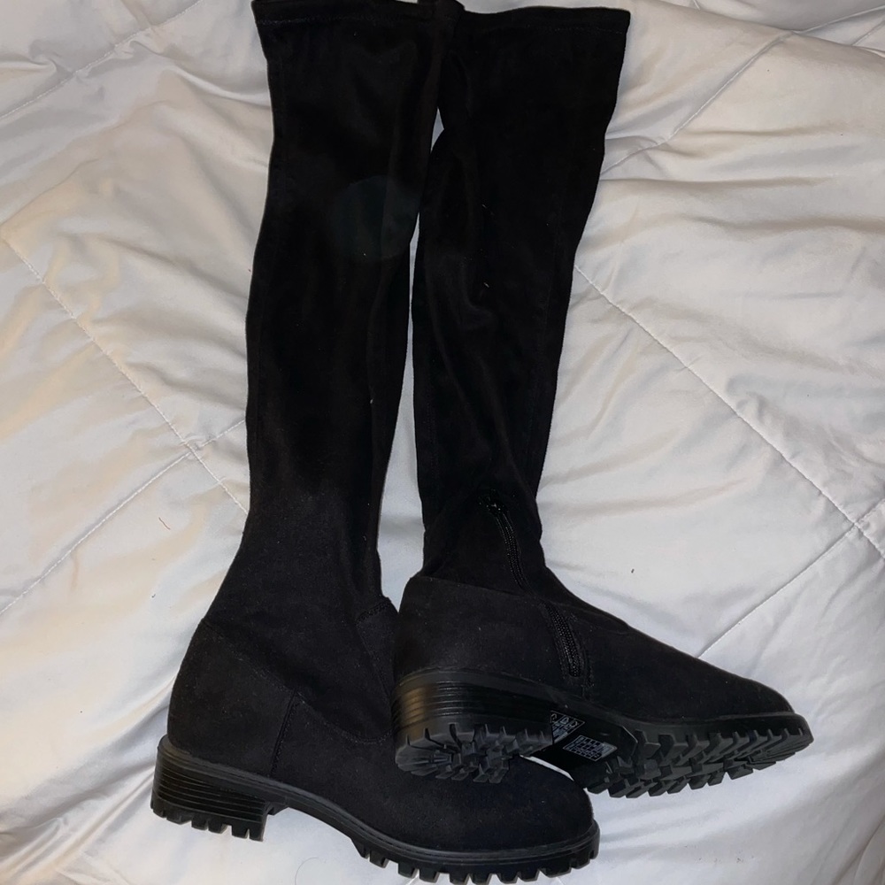 Knee high boots
